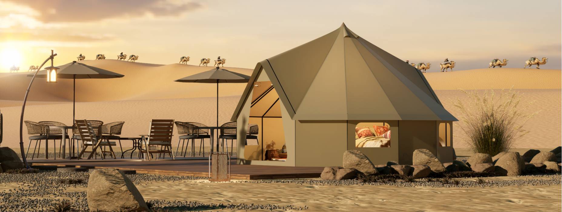 独山子区露营酒店帐篷产品